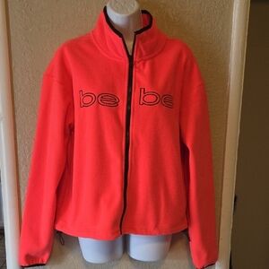 Bebe Women Vibrant Pink Puffer Jacket NEW WITHOUT TAG